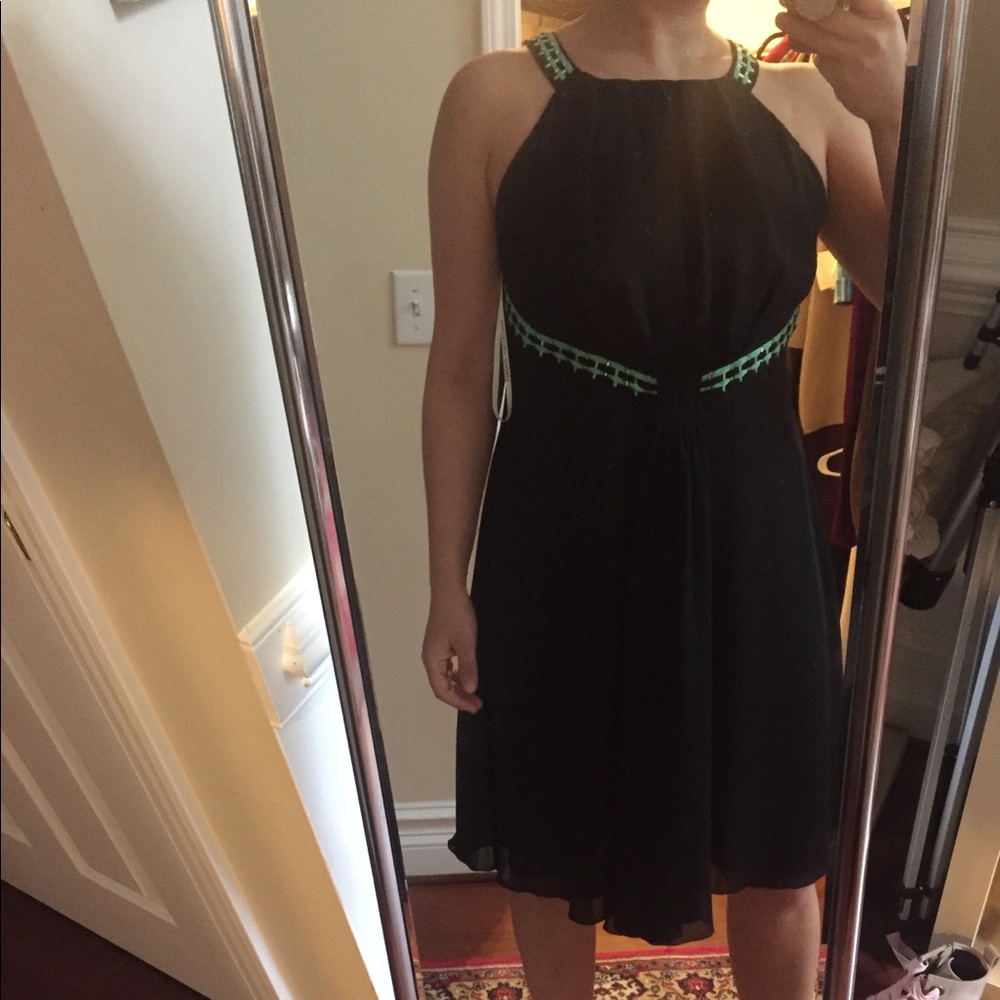 Versace chiffon embellished dress new 46